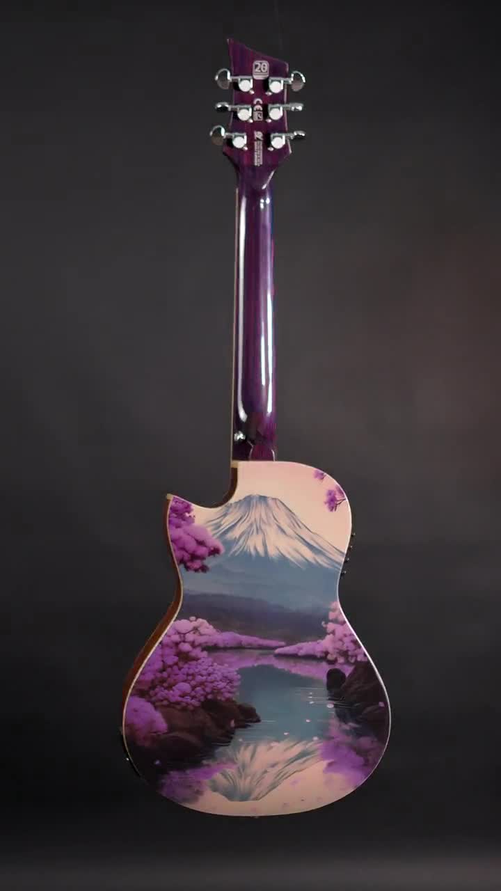 Lindo Ryokou Electro Acoustic Travel Guitar | Japanese