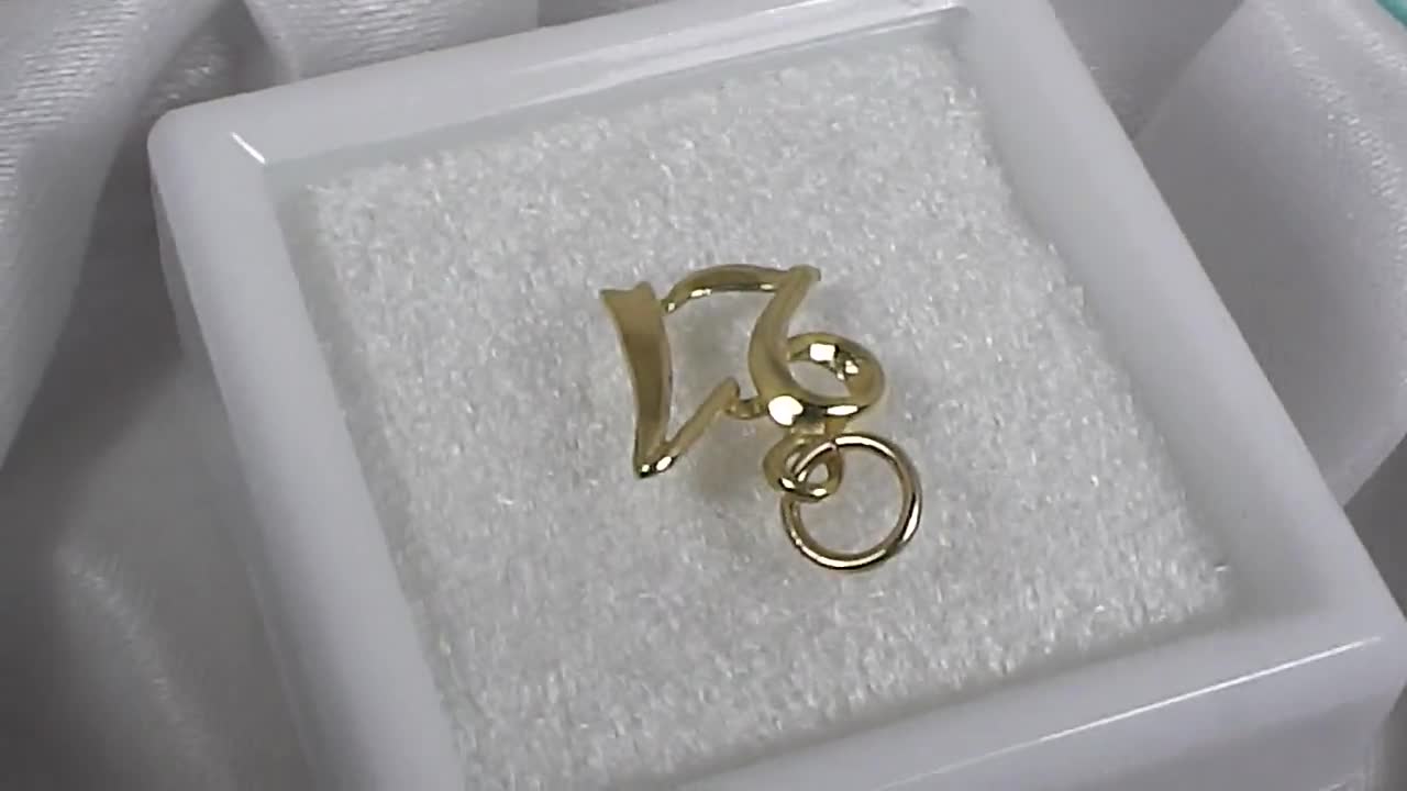 Colgante Unisex Oro 9K - Joyería Elegante Para Hombre O Mujer