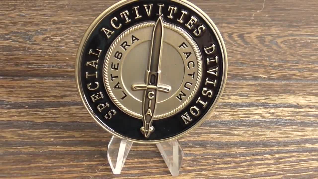 【実物】CIA　中央情報局　チャレンジコイン 実物】CIA 中央情報局 チャレンジコイン - メルカリ