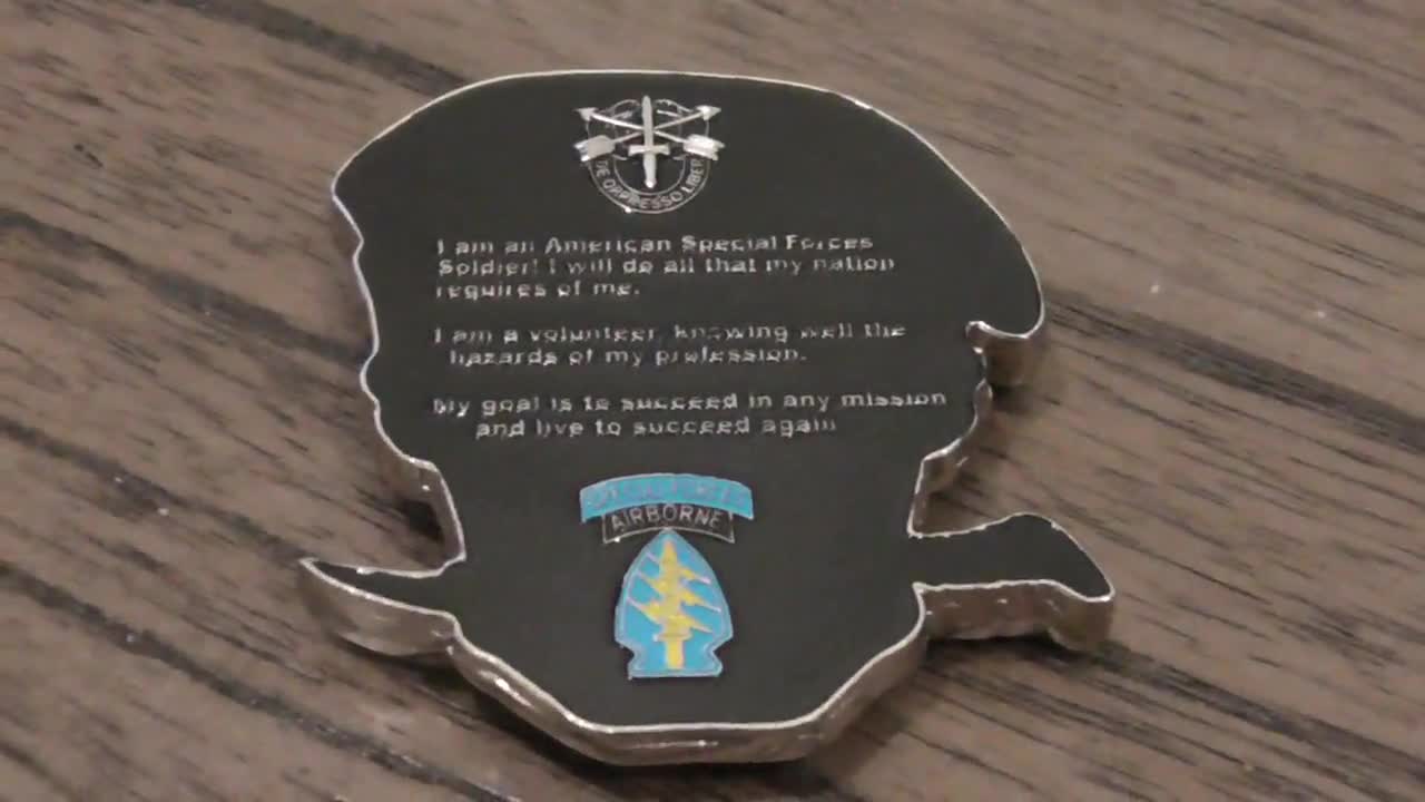 アメリカ陸軍 第7特殊部隊グループ チャレンジ アメリカ陸軍第 7 SFG(A) 特殊部隊グループ グリーンベレー クリード