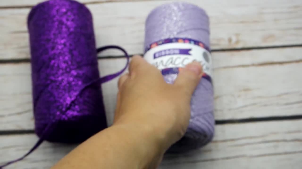 Tape Yarn, Textile Chunky Yarn for Crochet Bag, Rug and Basket