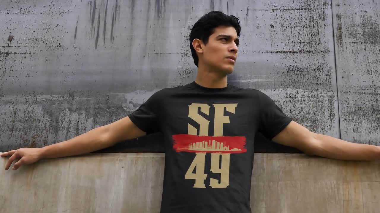 San Francisco Football big SF 49 T-shirt San 