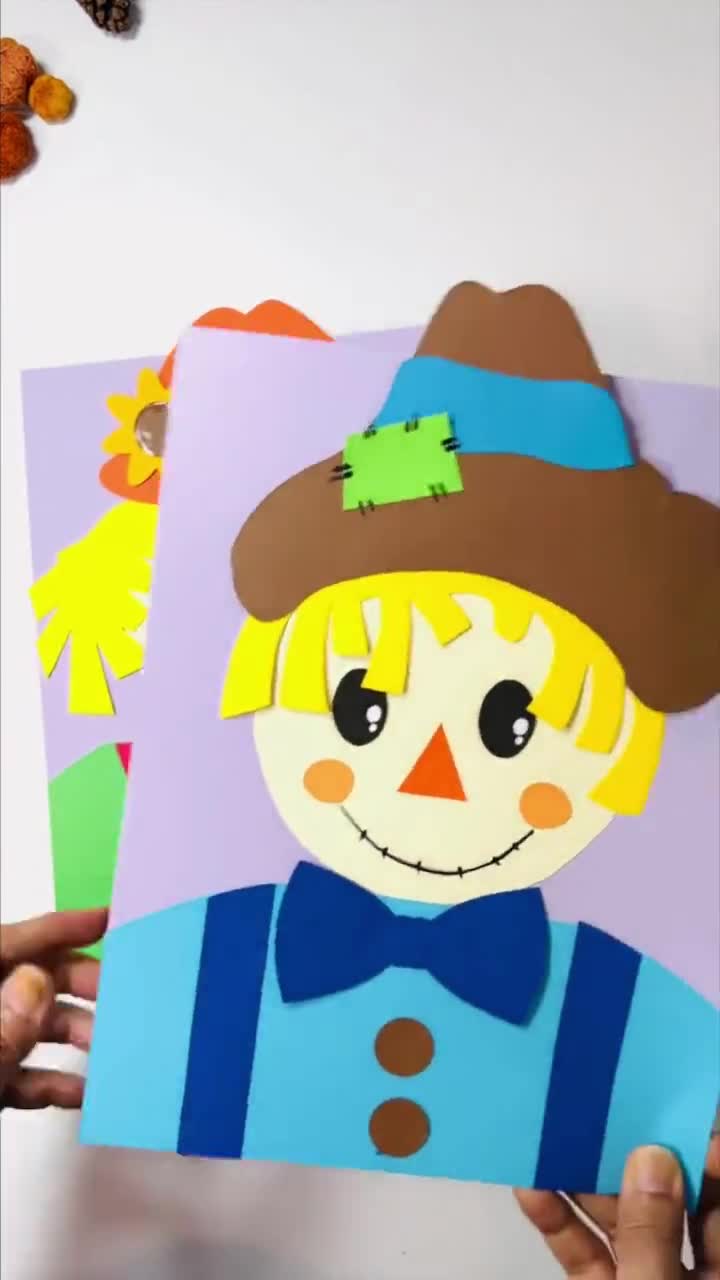 Scarecrow Craft - Kids Activity Zone