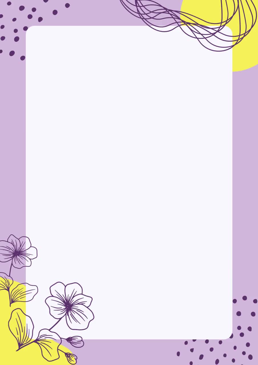 a4 paper size border design