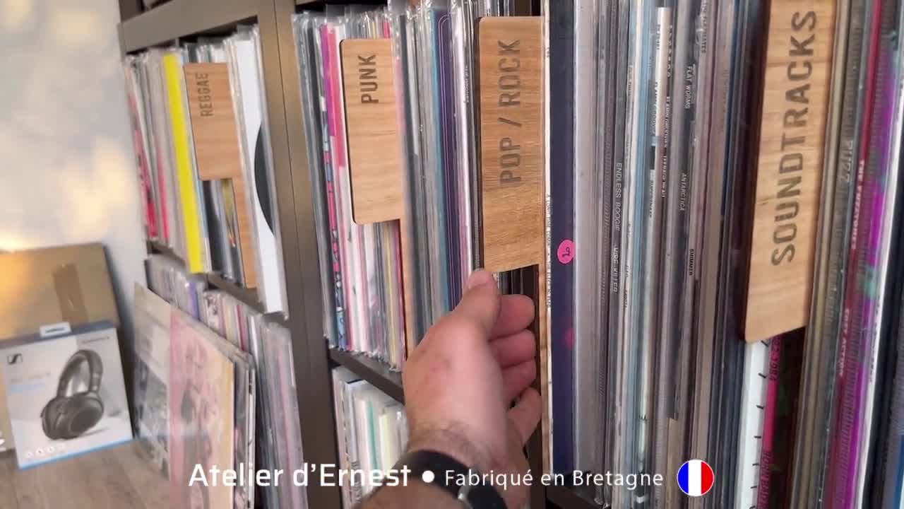 INTERCALAIRE VINYLE 45T - Alphabet - Atelier d'Ernest