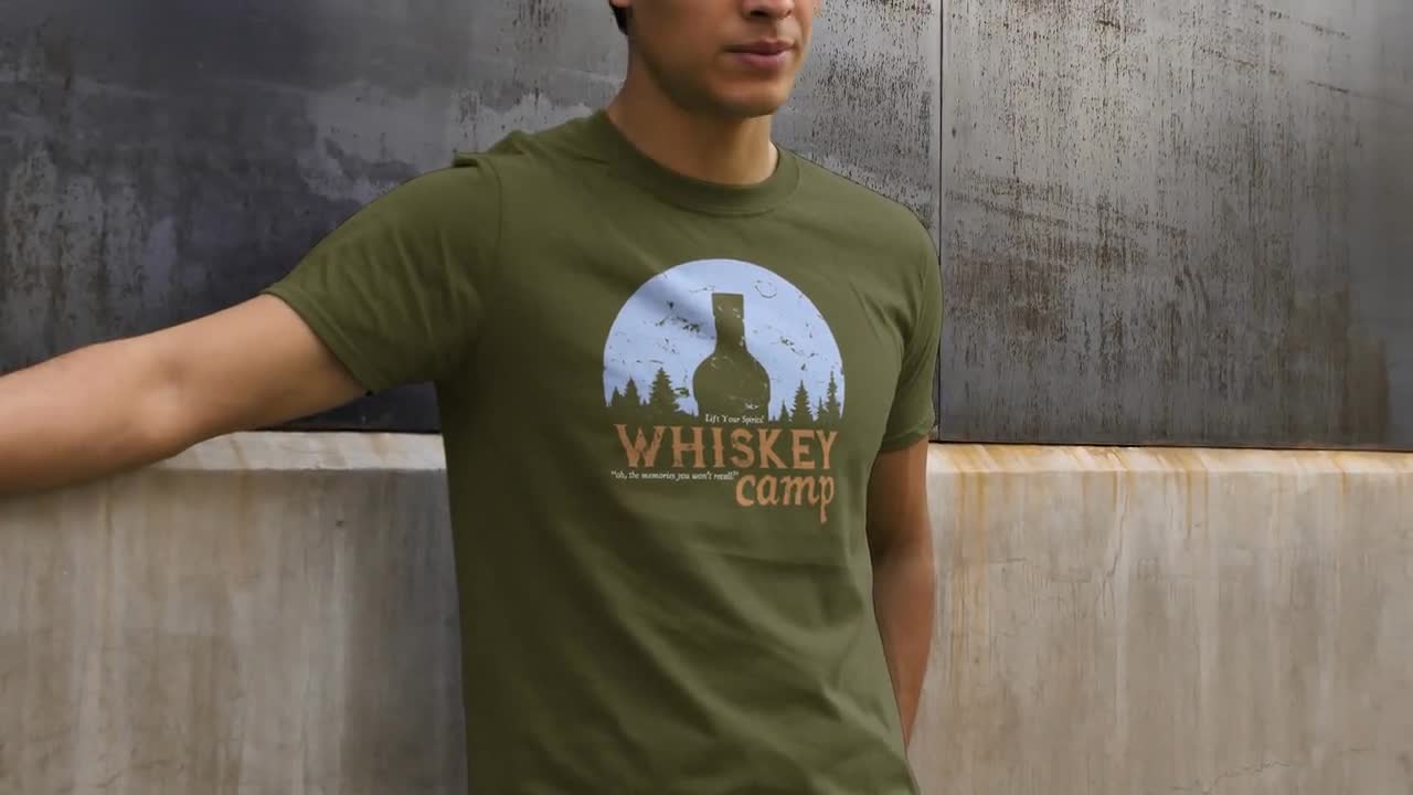 old camp whiskey shirt