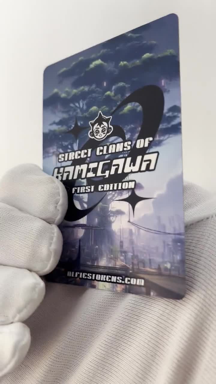 MTG用エレメンタル青白トークン3個 - Street Clans by Alfie SK219