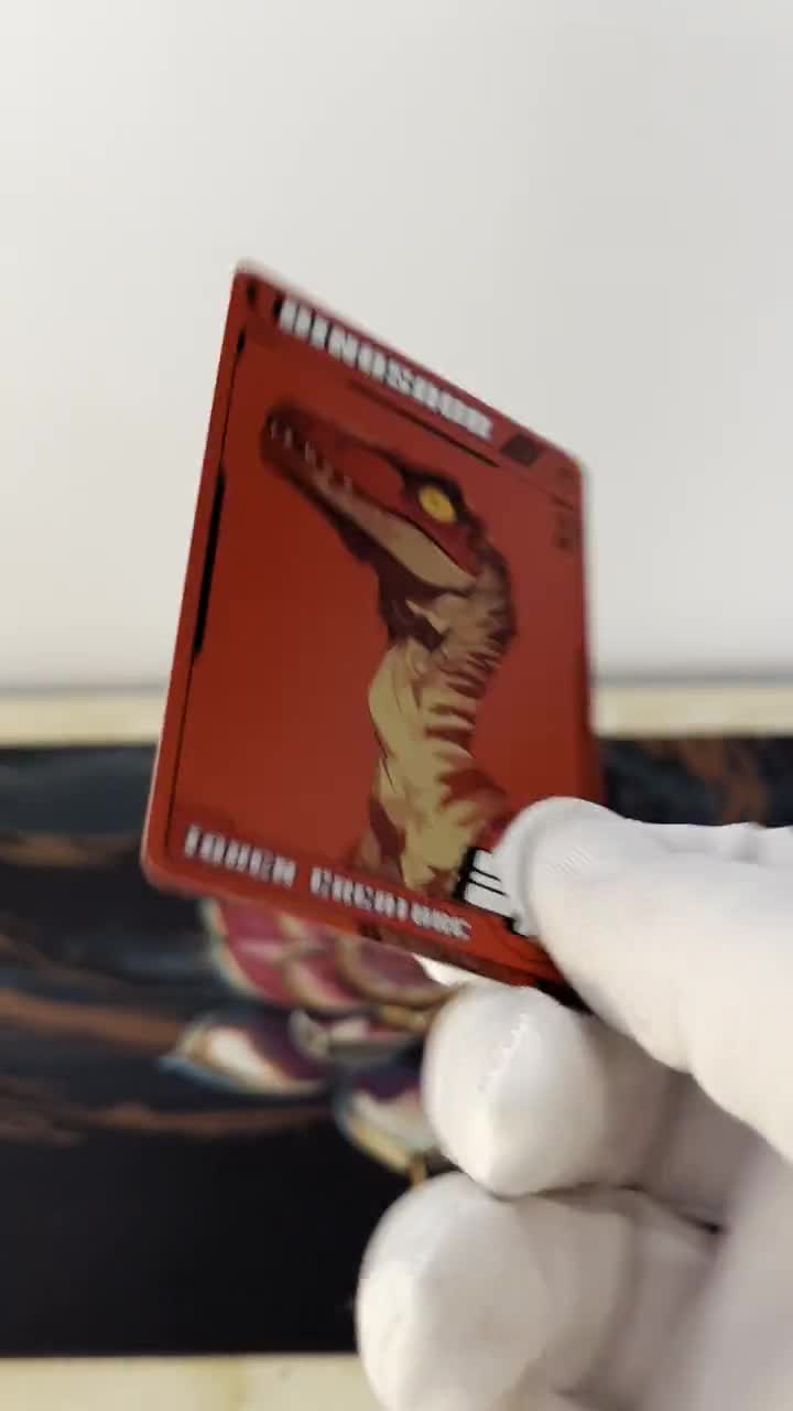 3x Dinosaur Red Token for MTG - Street Clans by Alfie SK295 - Etsy