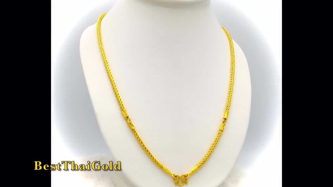 15.16g,thailand Gold Jewelry,real Gold Necklace,real Gold Chain