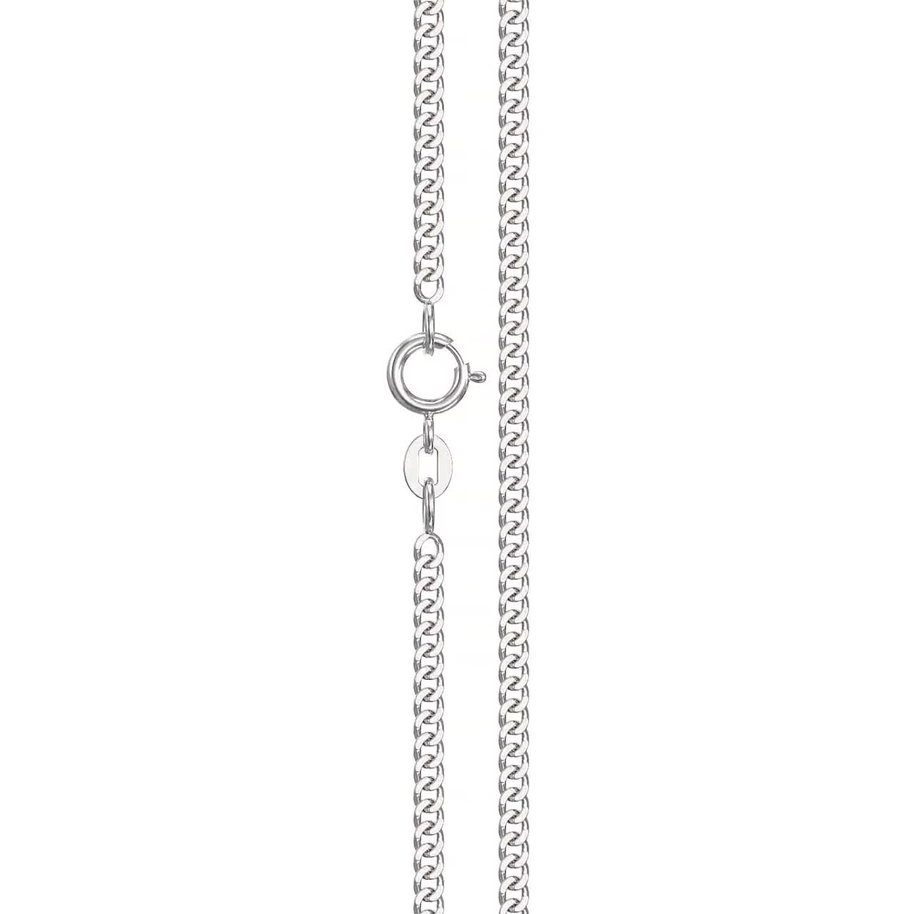 Aeon Jewellery – Collana In Argento Sterling 925 Con Taglio A Diamante, Larghezza 2 Mm – Scegli La Lunghezza: 16, 18, 20, 22, 24 Pollici – Regalo Con Panno E Sacchetto