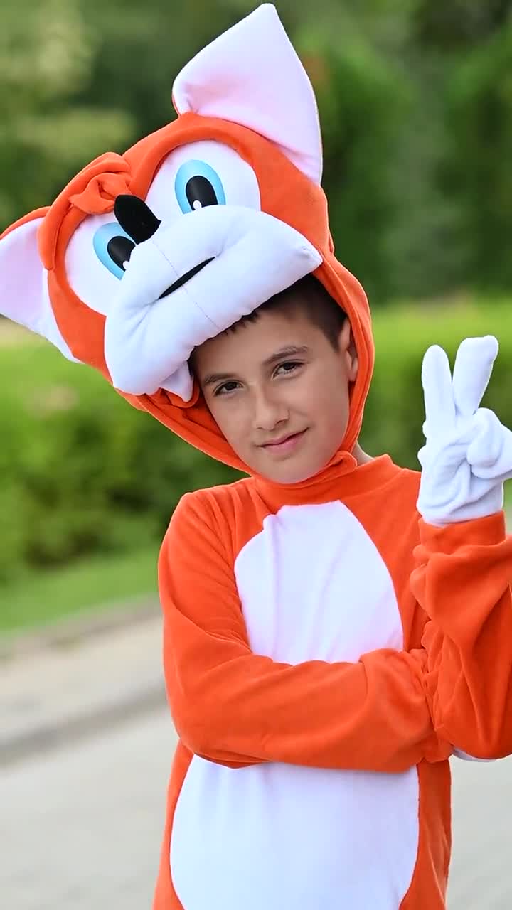 Sonic The Hedgehog Movie Tails Child Costume