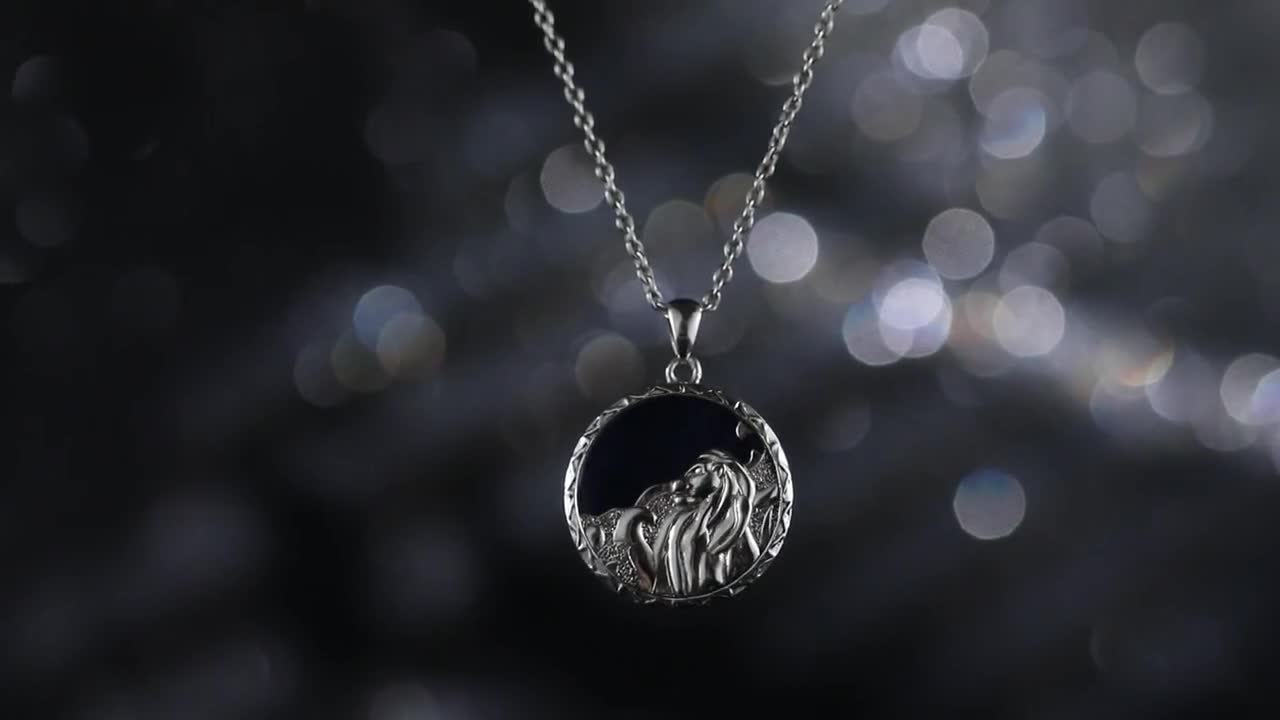 Unique Muonionalusta Meteorite Necklace