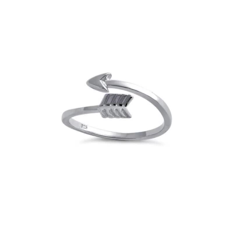 Anelli in argento sterling con piccole pietre, anello impilabile con