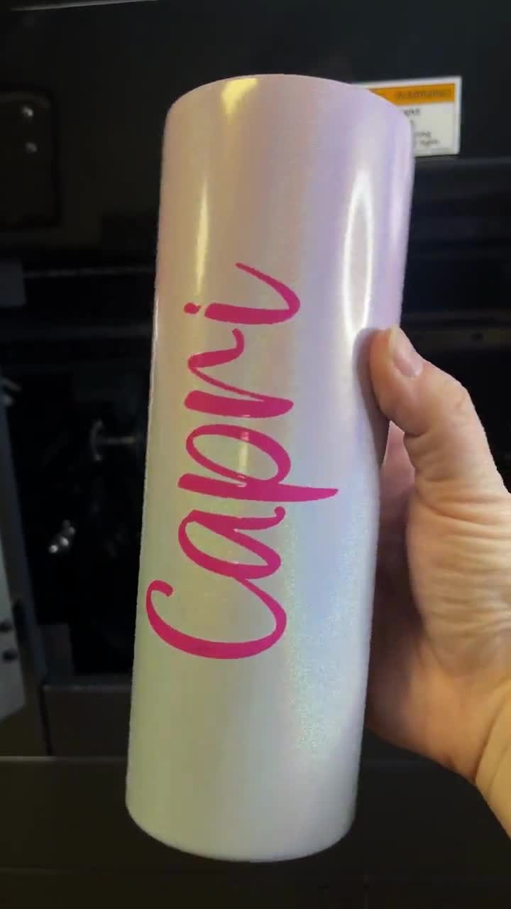 Personalized Skinny Tumblers- LaLa Confetti