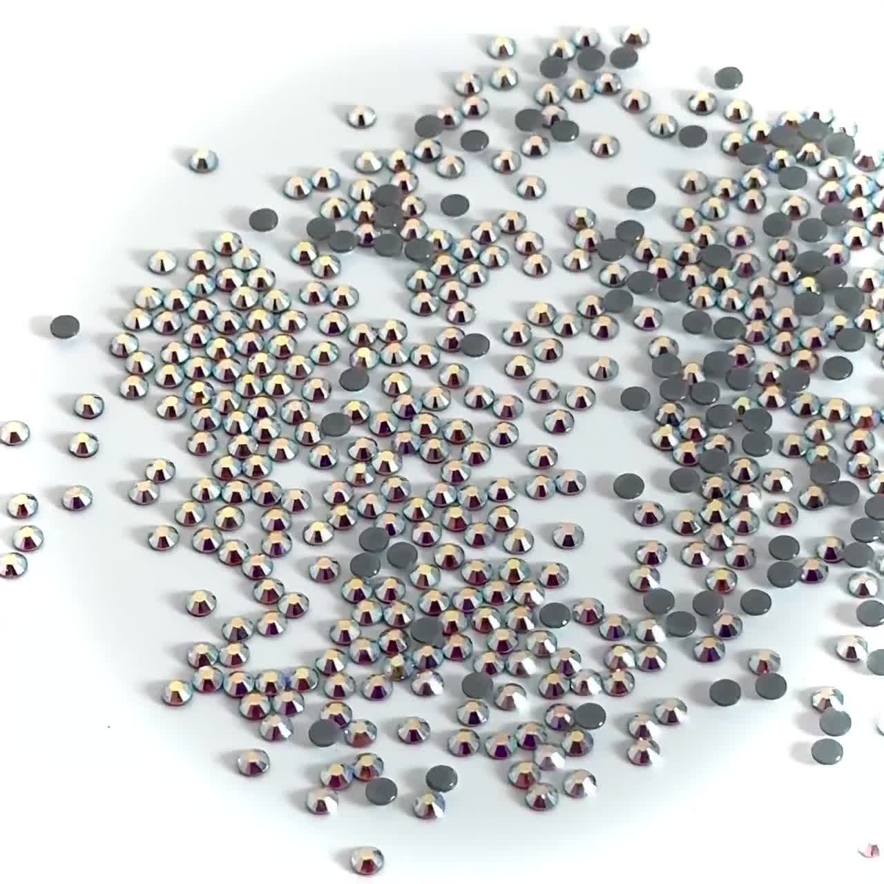 Swarovski Art 2028 HOTFIX Flatbacks Crystal AB Xilion Rose