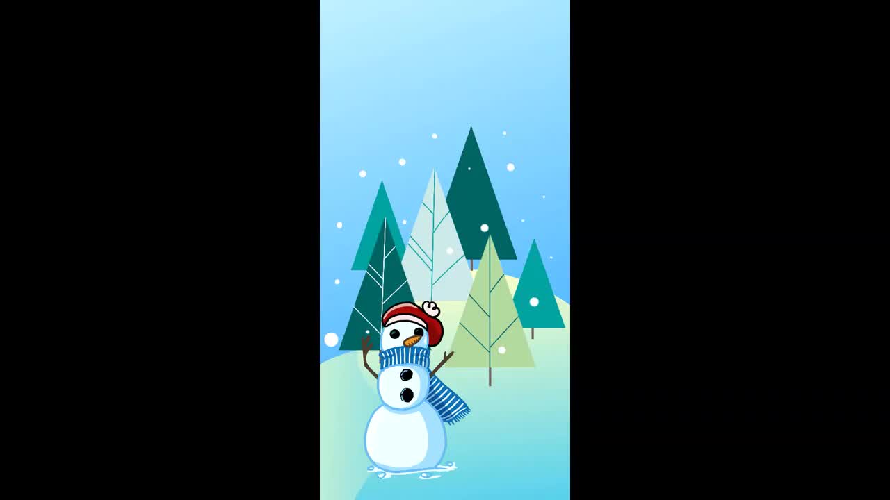 cartoon snowman wallpaper