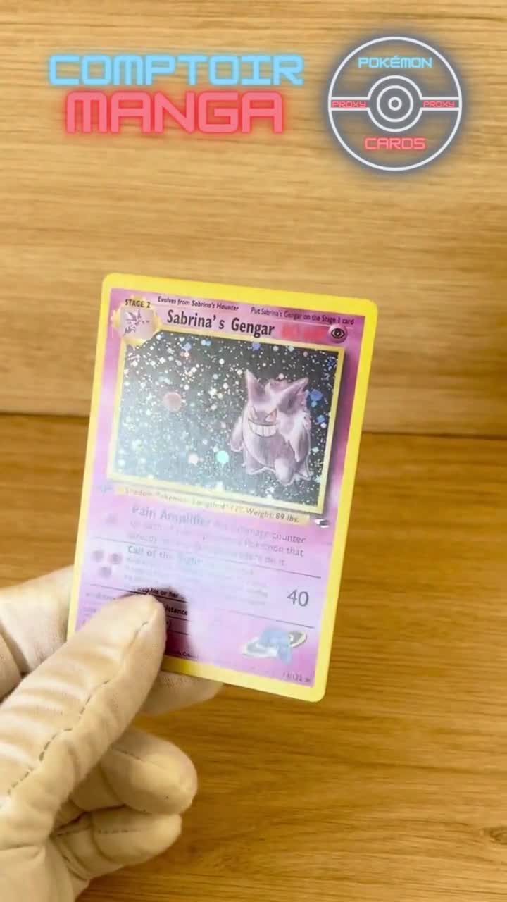 SABRINA'S GENGAR HOLO 14/132 ナツメのゲンガー英語版 Sabrina's