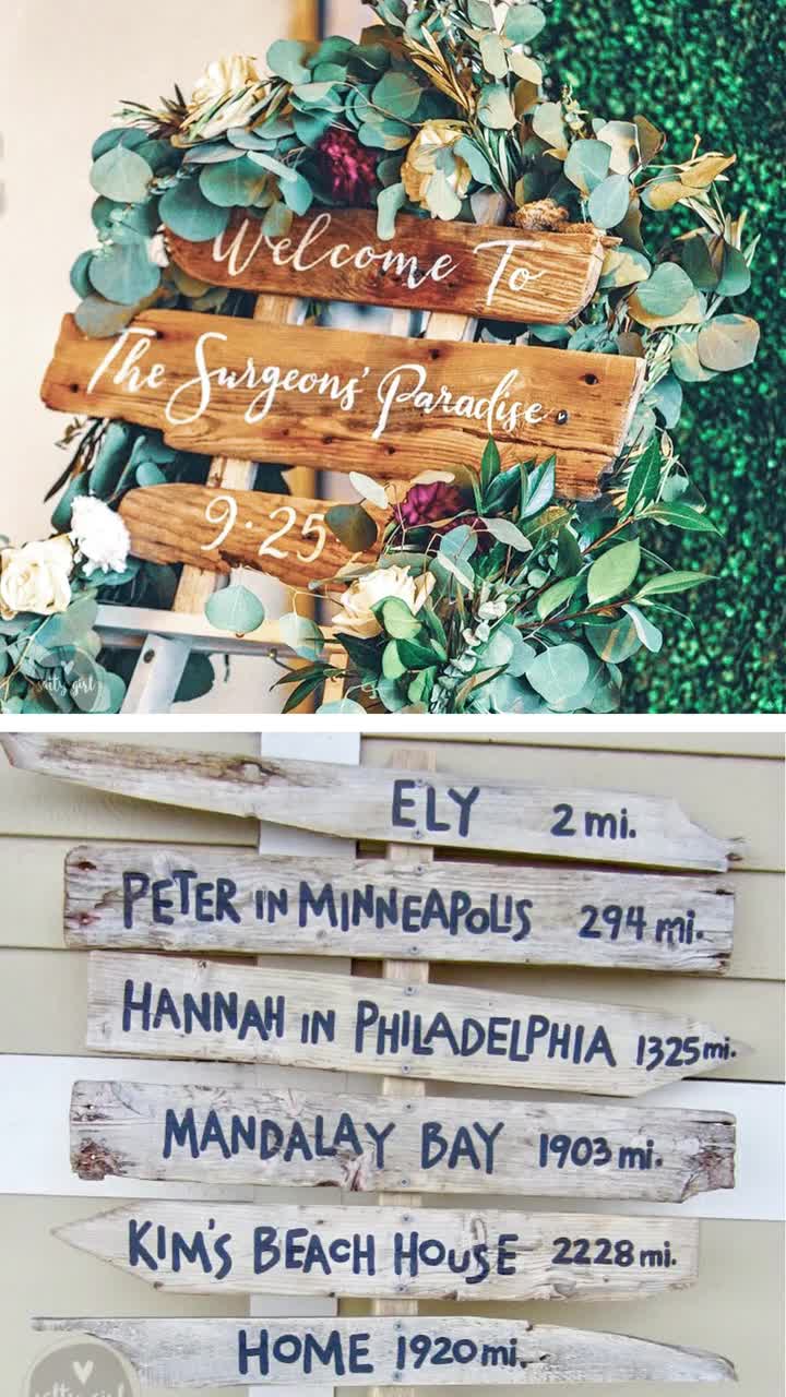 Custom Driftwood Sign with Graphics - Personalized Sign with