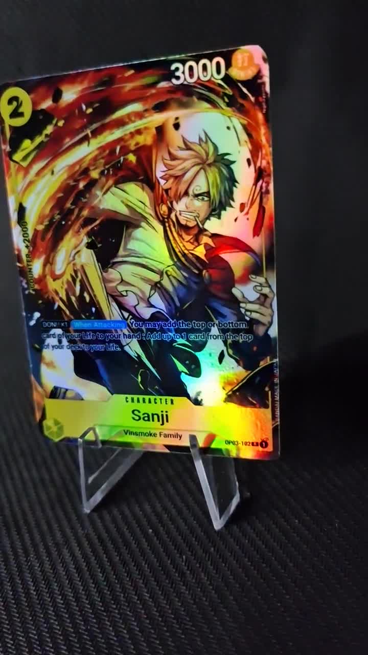 One Piece Proxy Card Holo - Sanji OP03-102 Character