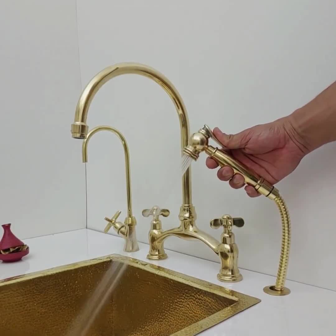 Brassna Handcrafted Brass Faucet