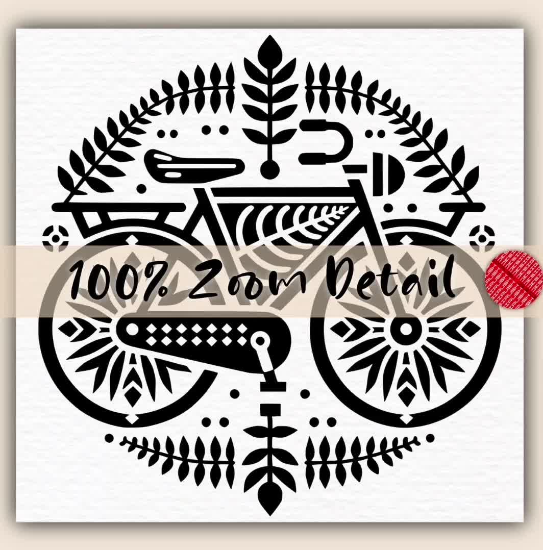 50 Scandinavian Folk Art SVG Bundle: Nordic Floral & Animal