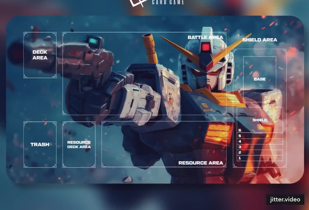 ガンダムカードゲーム　オフィシャルグッズセット　プレイマット 公式】ガンダムカードゲーム on X: 