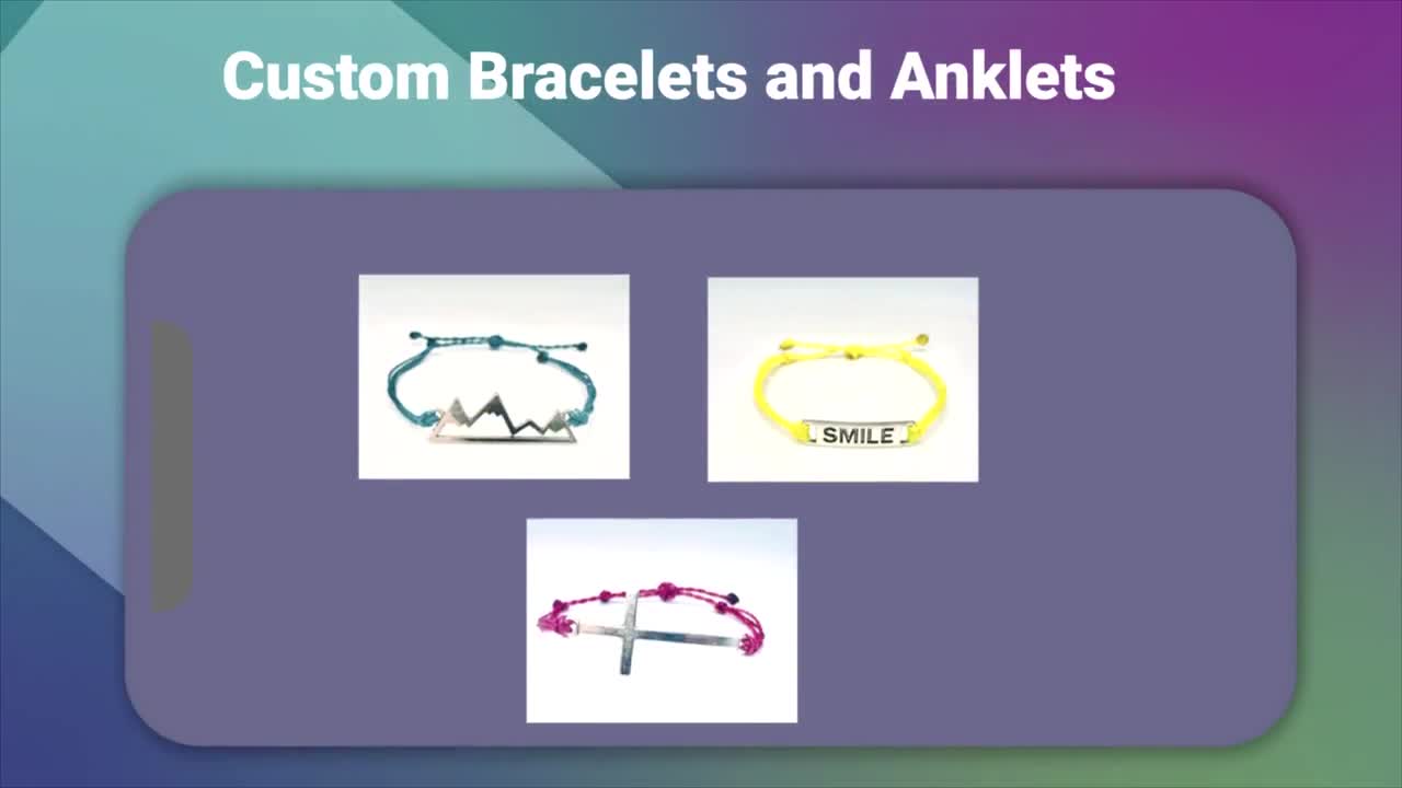 CUSTOM Thread Bracelets Fundraiser Bracelets School Bracelets Team Bracelets  Build Your Own Team Gifts Bulk Bracelets - Etsy