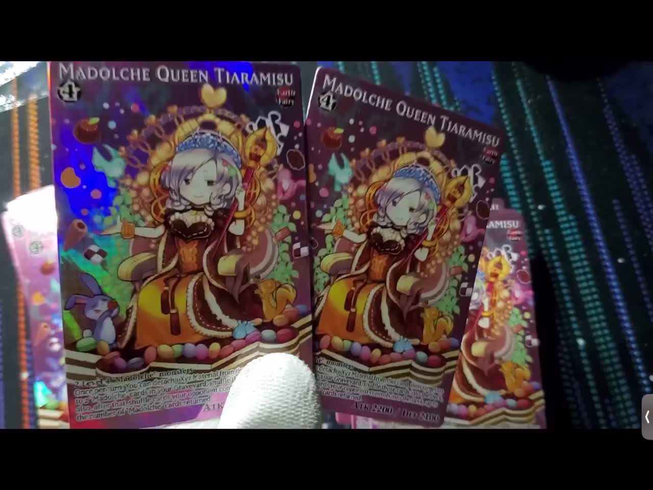Madolche Queen Tiaramisu full art card Yugioh
