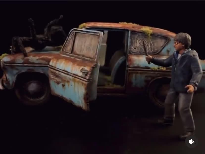 ハリー・ポッターシリーズに登場する空飛ぶ1966年型フォード