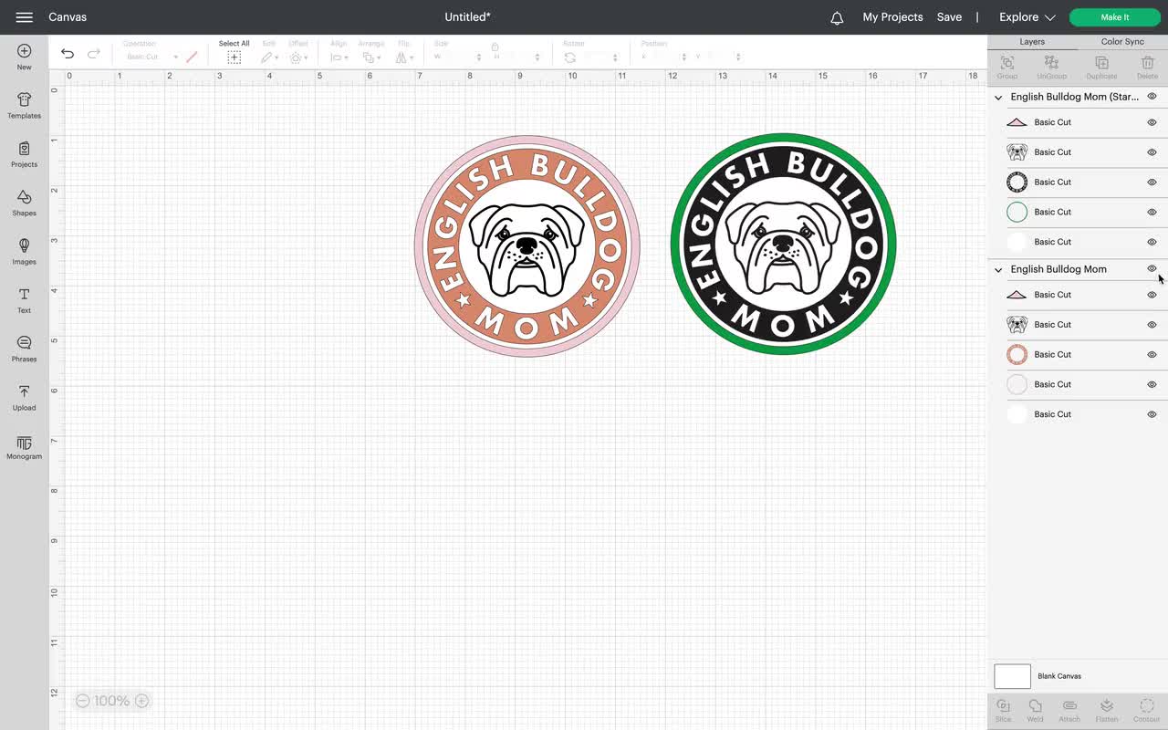 Mamá Bulldog Inglés SVG: DIY para amantes de los perros (Descarga digital), image size:1280x800