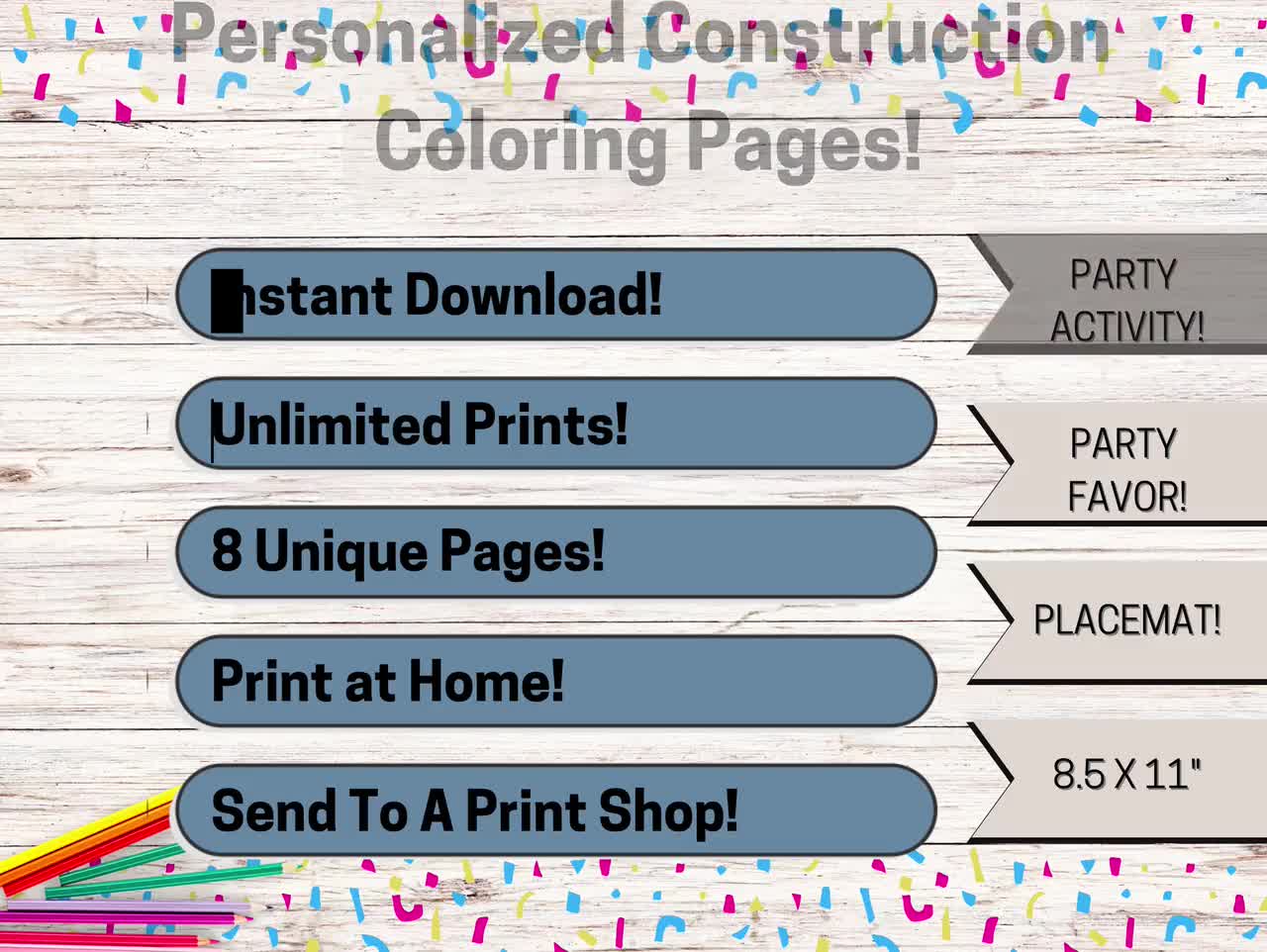 Personalized Coloring Book For Kids: Download At Home For Free!