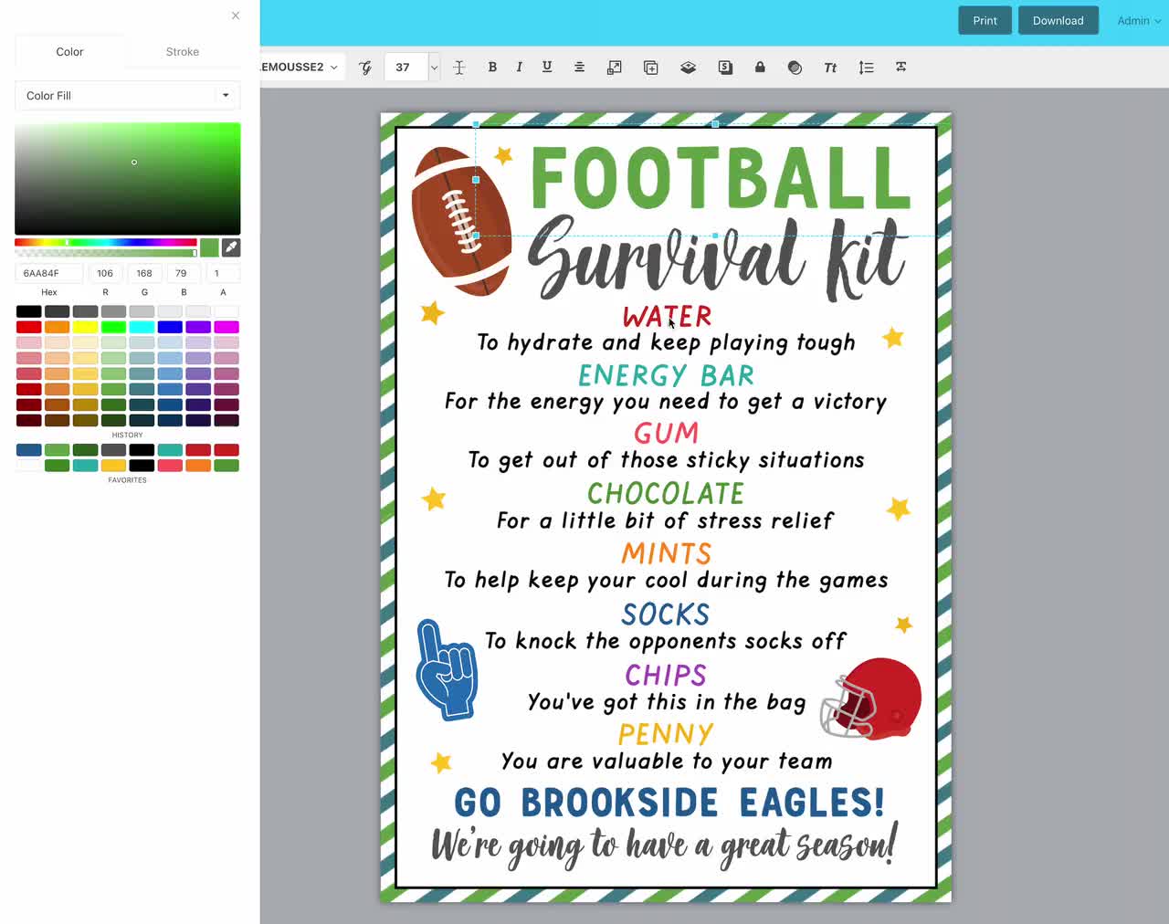 Get Ready for Game Day with 10 Free Football Printables