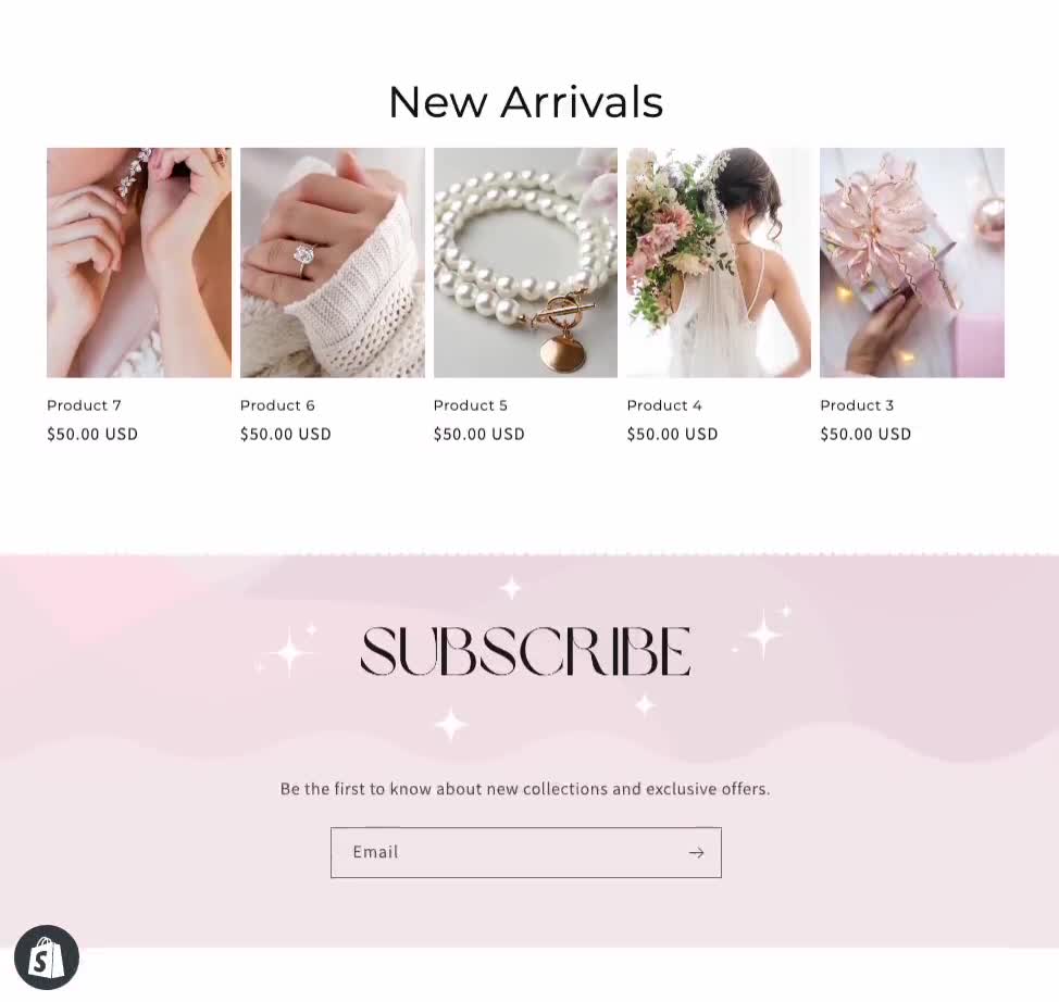 Shopify Theme & Logo Templates: Soft Pink Sparkle Business Starter Kit - DIY Canva Banners - Website Setup - Done for You Boutique Webdesign video poster