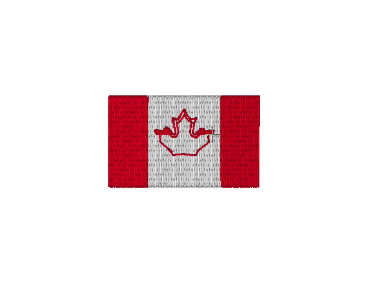 1pc Bandeira do Canadá Patch Bordado Folha de Bordo - Temu Portugal