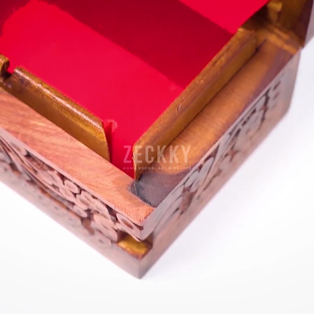 LARGE JEWELRY BOX Wooden Jewelry Organizer Box for Women Girls