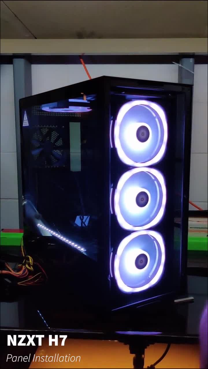 NZXT H7 Custom Vented Front Panel Works With All Models 