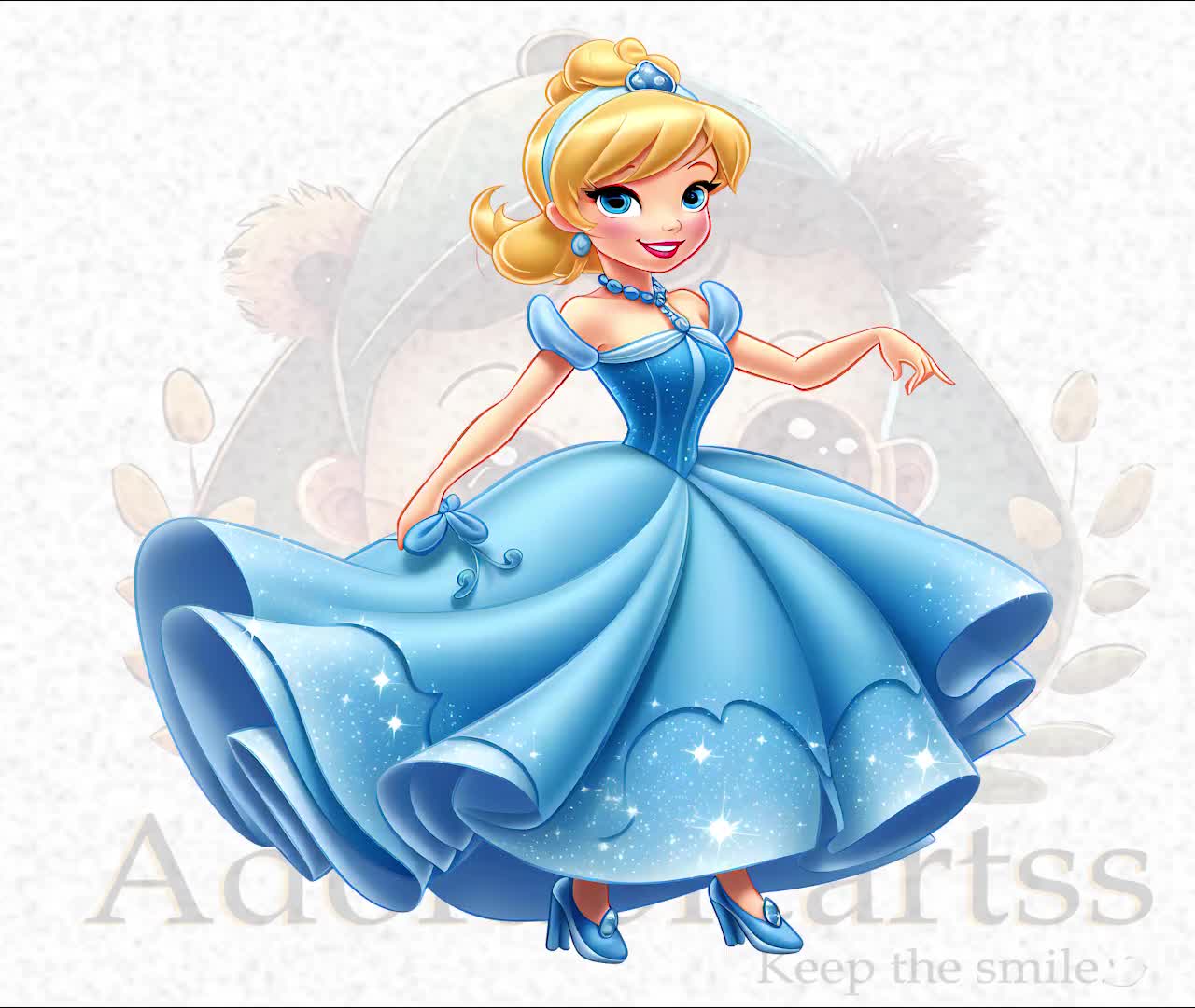 Buy Princess Cinderella, Fairy Godmother and Mice Cute Clipart Set PNG  Files DIGITAL DOWNLOAD Commercial Use Printable Online in India - Etsy