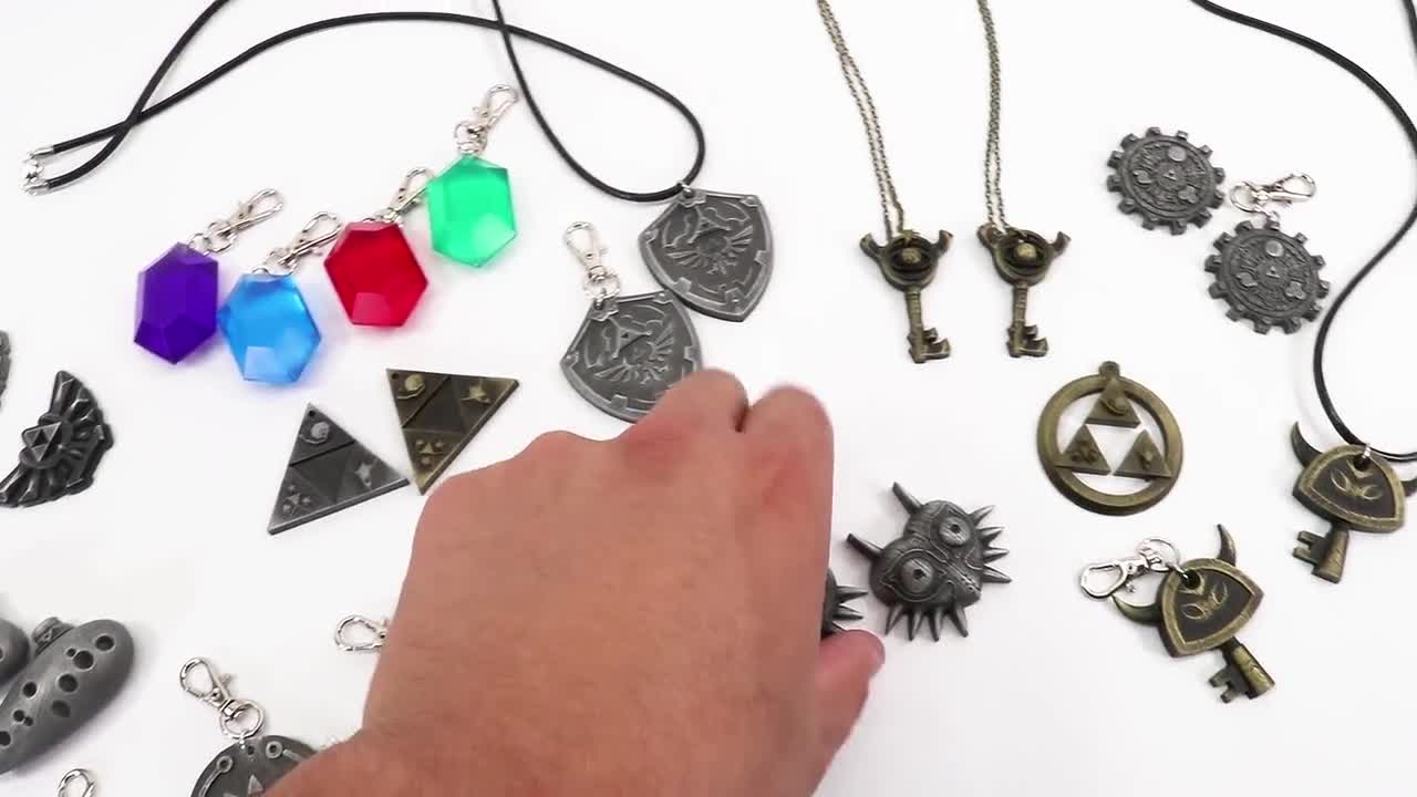 ゼルダの伝説 ブレス オブ ザ ワイルド ネックレス 任天堂ギフト KY1