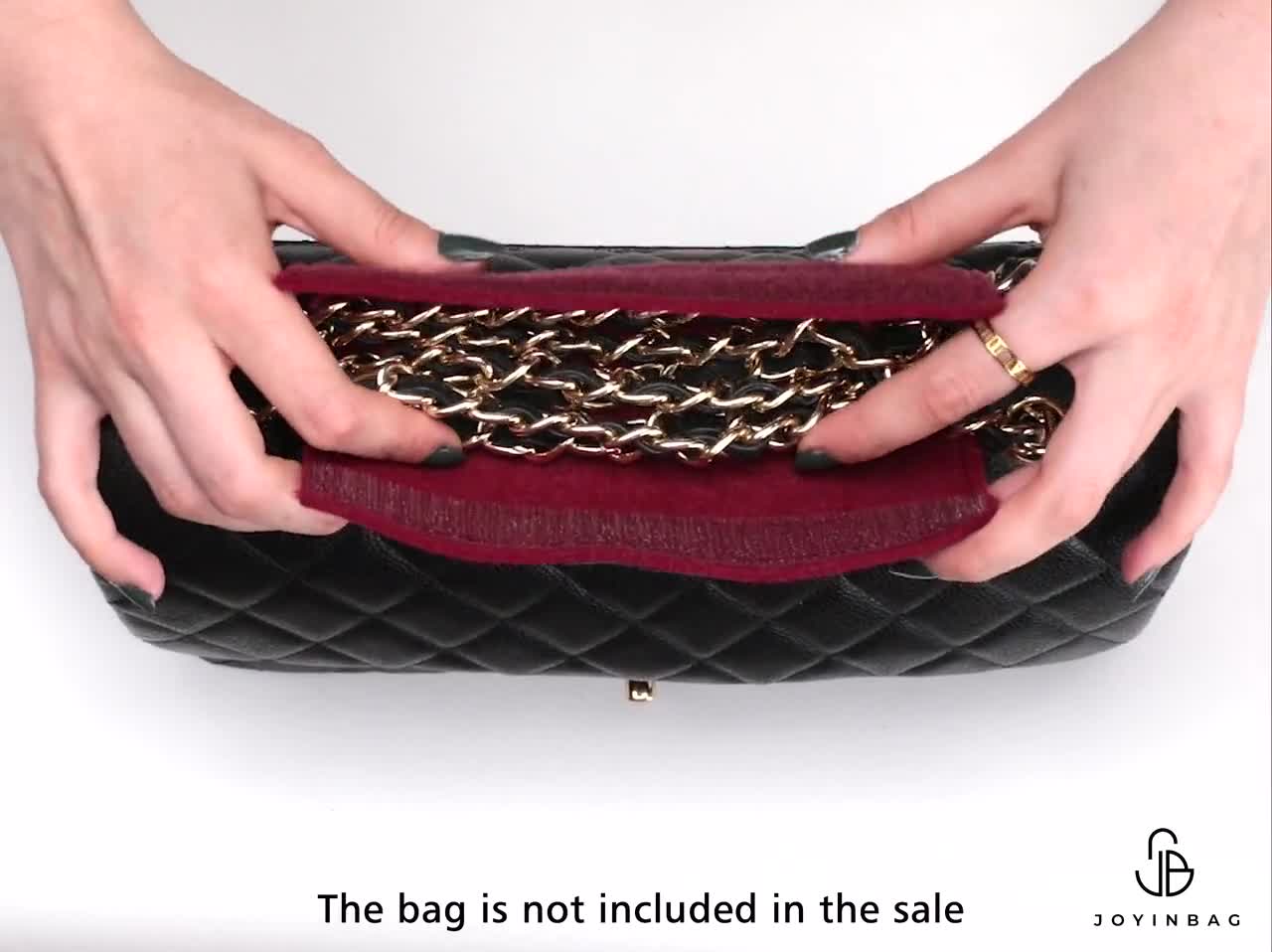 Leather Strap width 1.8cm, Length Adjustable, for Handbag With Golden Clasp  