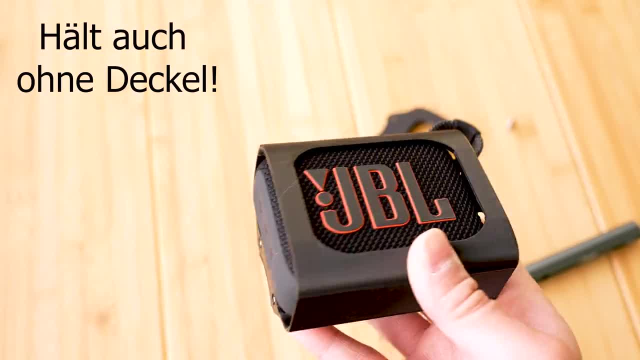 Custodia In Silicone Per Altoparlante JBL Clip 4 - Antiurto, Con Tasti E Supporto - 2