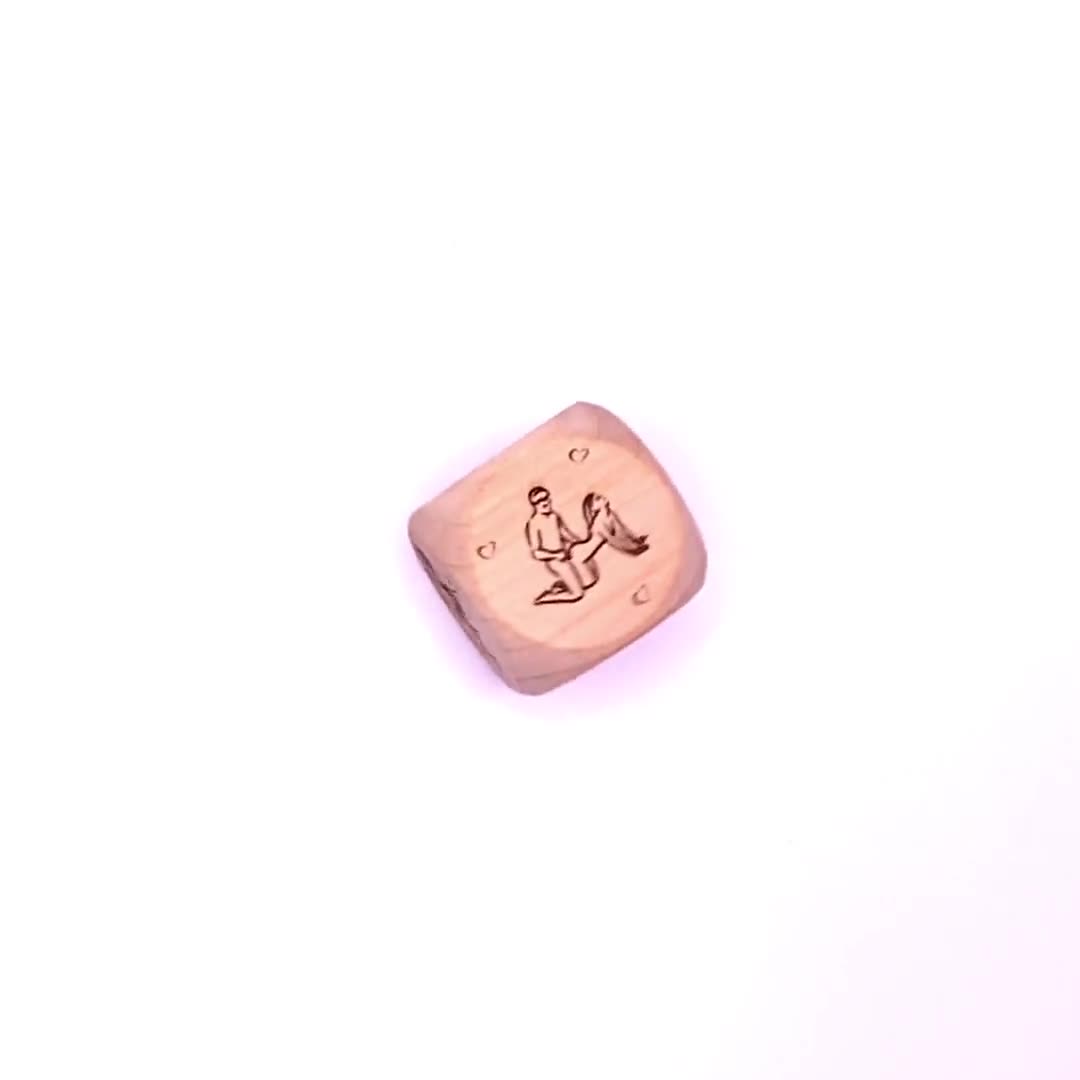 Sex Game Custom Position Dice Anniversary Gift Personalized Honeymoon  Bachelorette Present