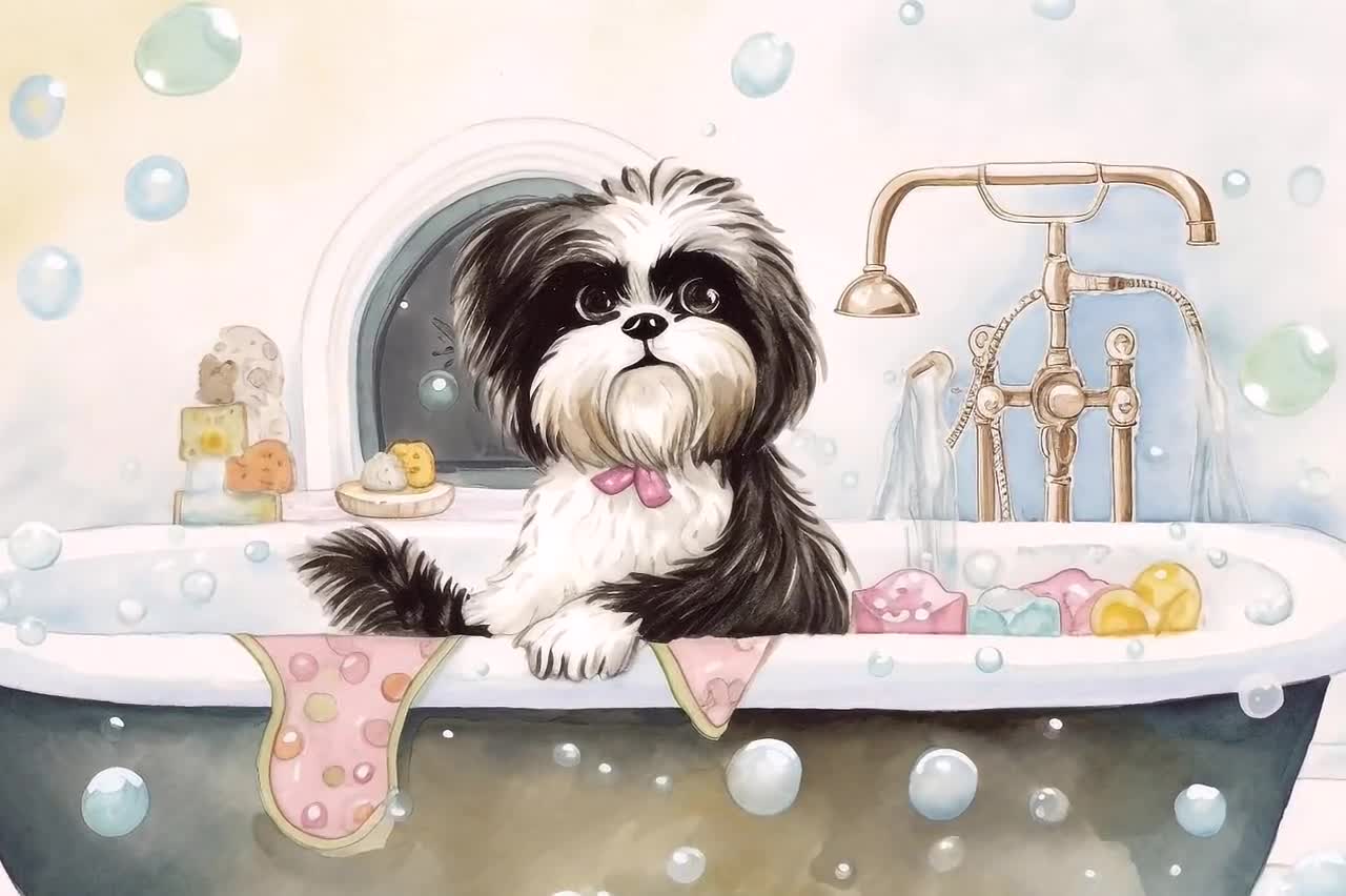 Shih 2024 tzu bath