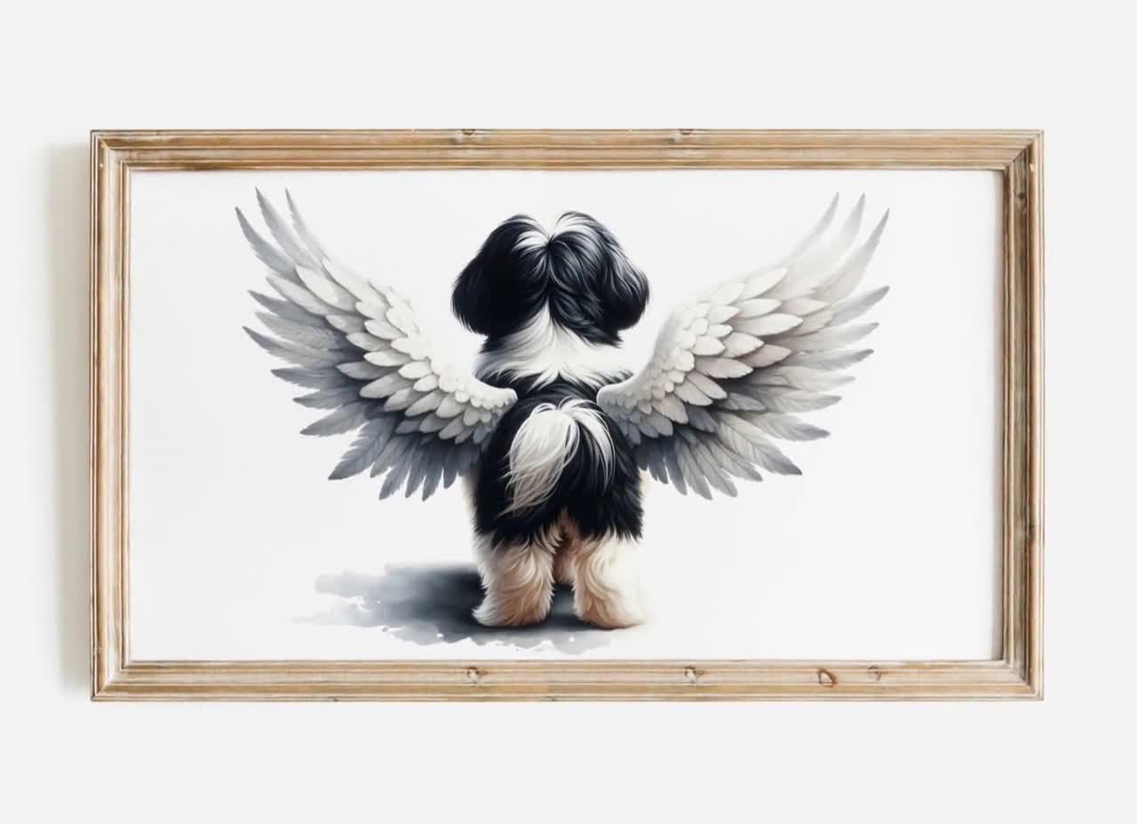 Shih Poo Umbrella - Black Shih Poo Umbrella - Black