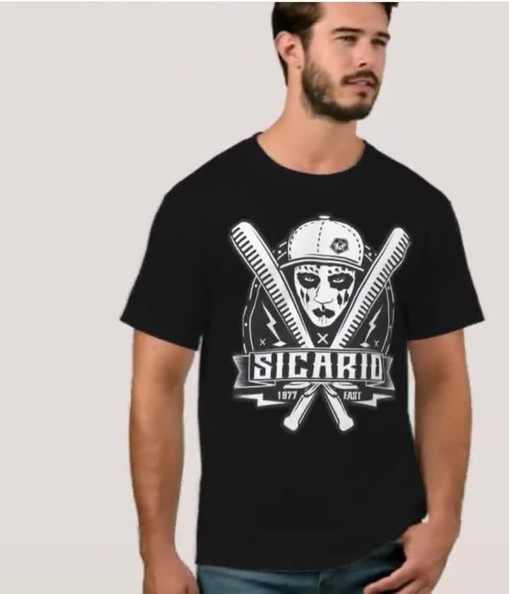 Suntee×Us×Sicario Cartel L/S T-Shirt SICARIOCARTEL®TEE | SICARIO