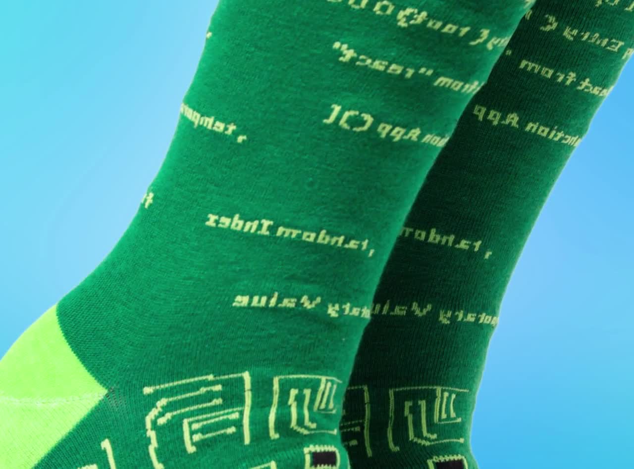 Coding Socks Novelty Socks Socks Gifts Computer Gifts Sign of the Times  Coder Gift Socks for Men Socks for Women 