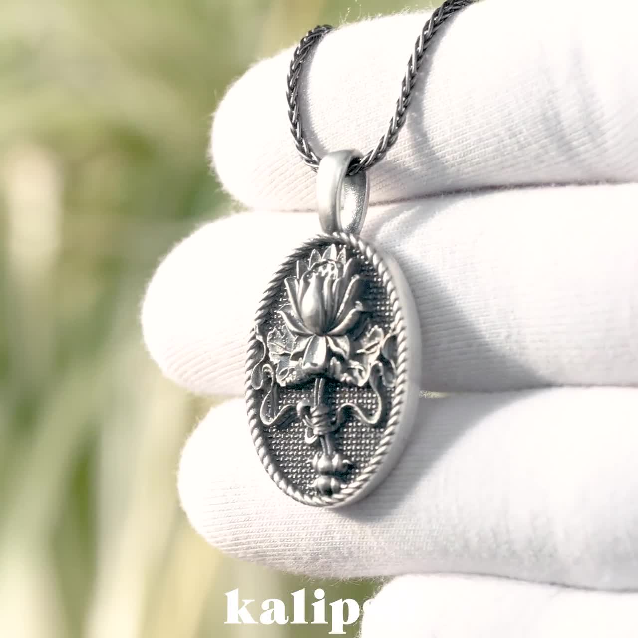 STRONG LOTUS SILVER NECKLACE ネックレス LOTUS SILVER NECKLACE – STRONG