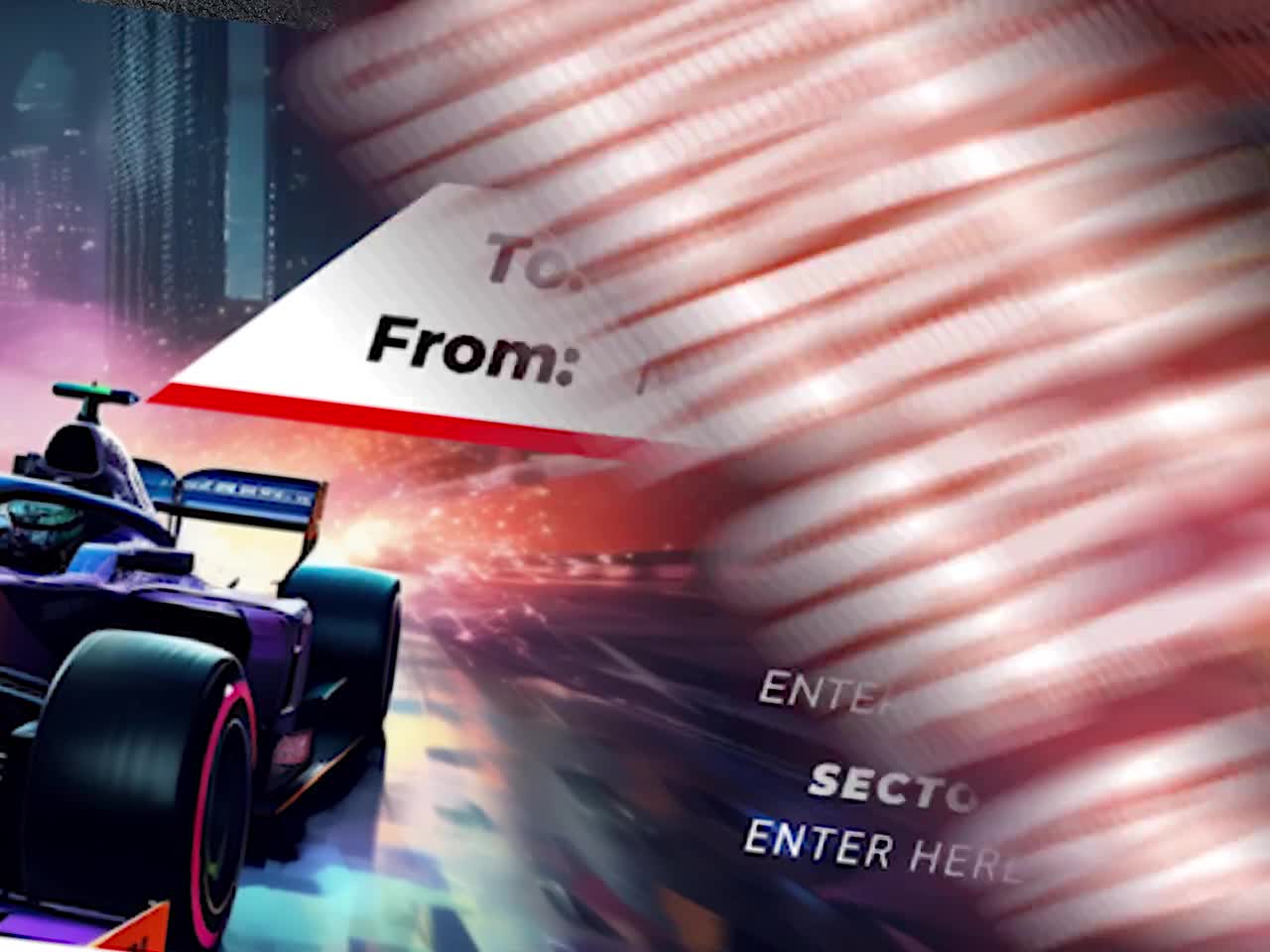 Editable Formula Ticket | Singapore Race GP | Custom Digital template |  Surprise gift ticket for a race | Printable Formula ticket
