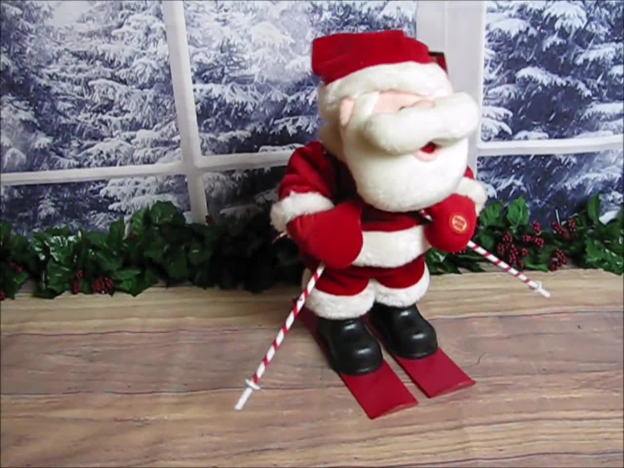 Vintage Department 56/gemmy Animated Christmas Figures- Rockin