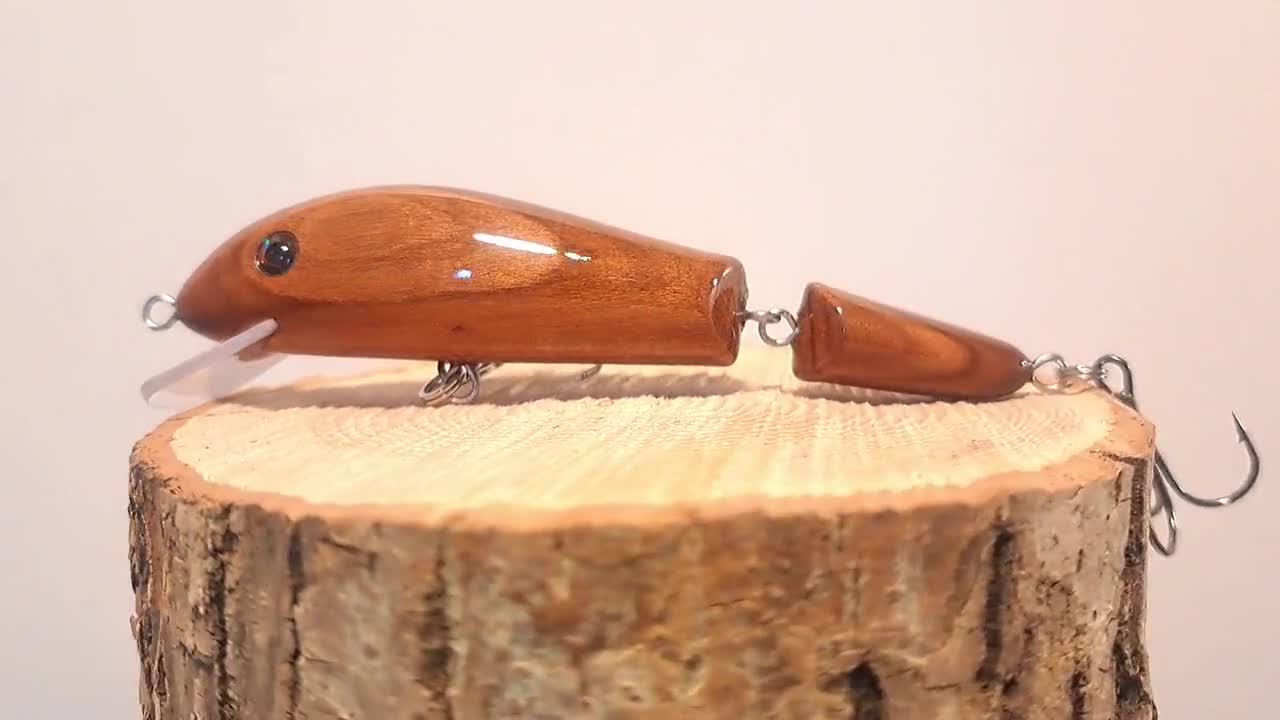 Premium Quality Two-part Plum Wood Lure - Etsy
