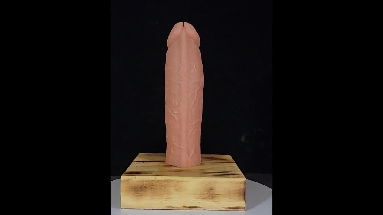 The Swashbuckler - 100% Platinum Silicone Penis Extension Sleeve